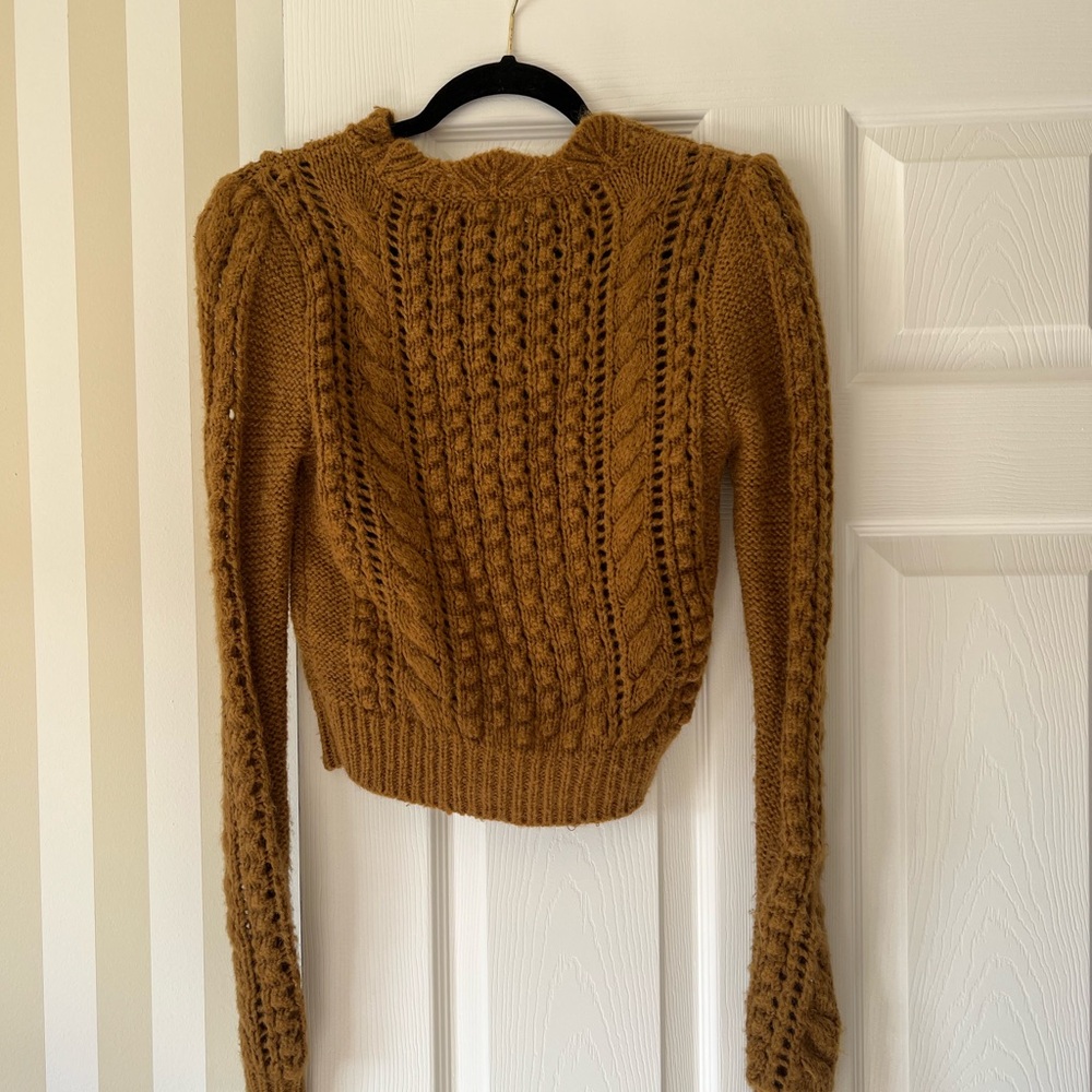 Wilfred Mustard Knit Sweater - Picture 2 of 2
